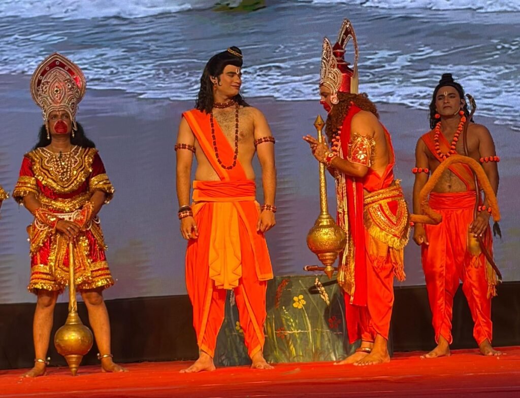 Ayodhya Ramleela 2025: World’s Biggest Digital Ramleela Watched by 62 Crore DevoteesAyodhya’s Grand Ramleela 2025 became the world’s largest digital Ramleela with 62 crore viewers across 50+ countries. Featuring Bollywood stars like BhagyaShree, Vindu Dara Singh, Shahbaz Khan, and blessings from PM Modi — the event showcased India’s rich culture under Yogi Adityanath’s leadership.