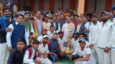 मेजबान टीम दुद्धी को 3 विकेट से रौंद वाराणसी ने चैंपियनशिप ट्राफी पर किया कब्जा