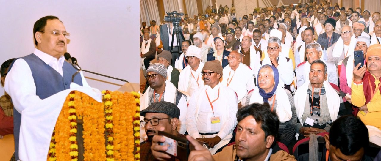 गलत बटन दबाया तो माफियाराज आ जाता है-सही बटन से मेडिकल कॉलेज बन जाते हैं : जेपी नड्डा