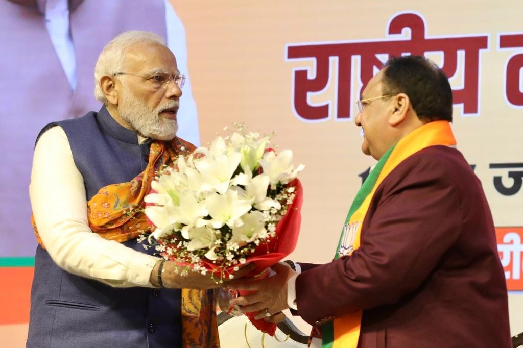 भाजपा अध्यक्ष जगत प्रकाश नड्डा का कार्यकाल जून 2024 तक बढ़ा