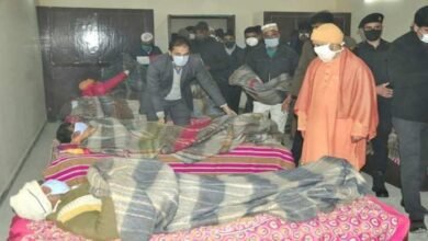 निराश्रितों को ठंड से बचाने को'सड़क'पर तत्पर योगी सरकार