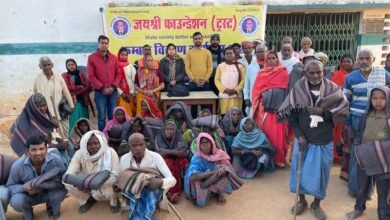 जयश्री फाउंडेशन ने दूसरे दिन गरीब जरूरतमंदों में बांटे 194 कम्बल