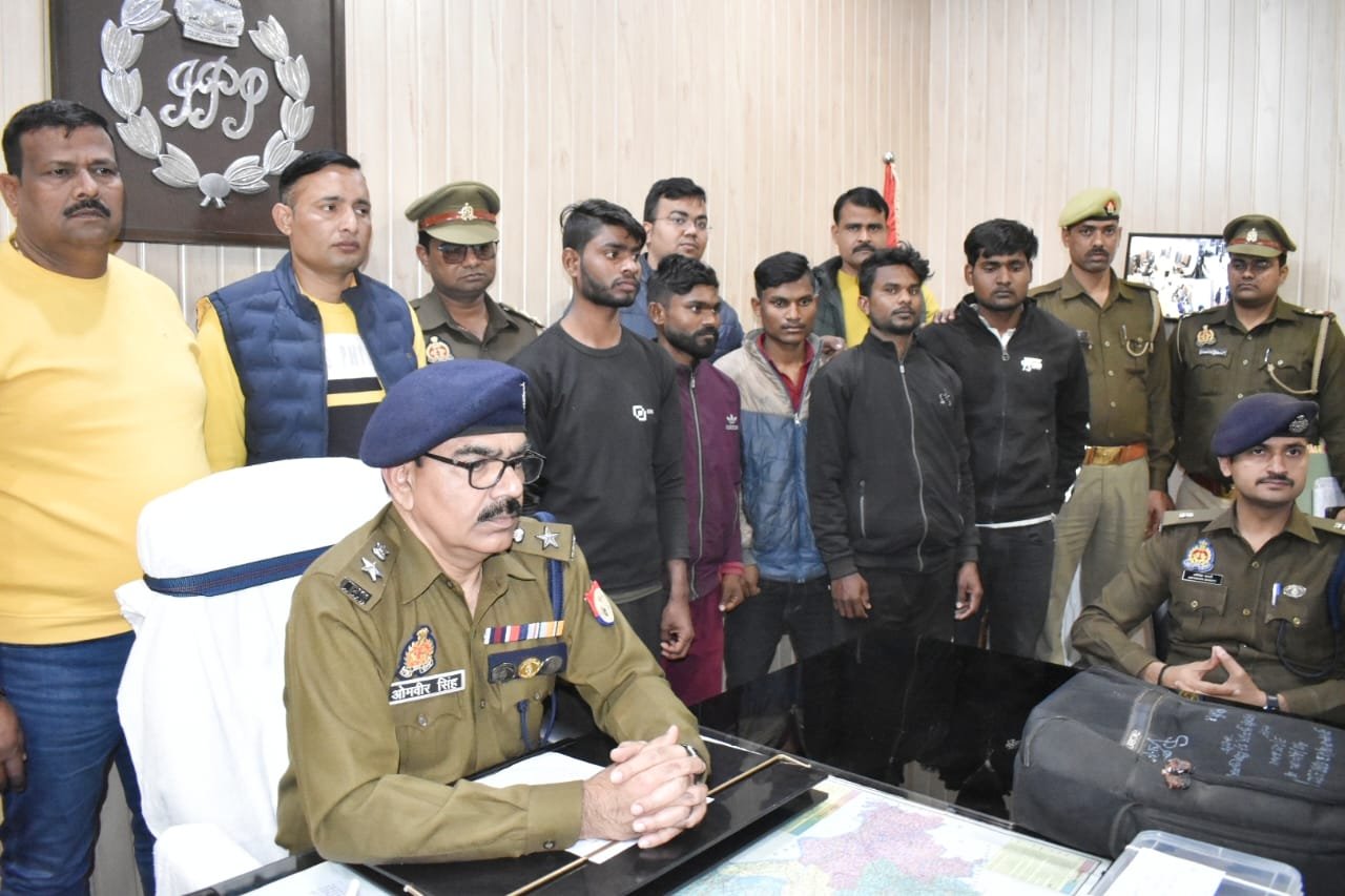गाजीपुर:पांच लूटेरे चढ़े संयुक्त पुलिस टीम के राडार पर