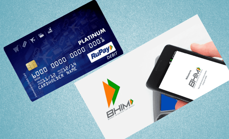 रुपे डेबिट कार्ड, भीम-यूपीआई से लेन-देन के प्रोत्साहन की 2600 करोड़ रुपए की योजना मंजूर