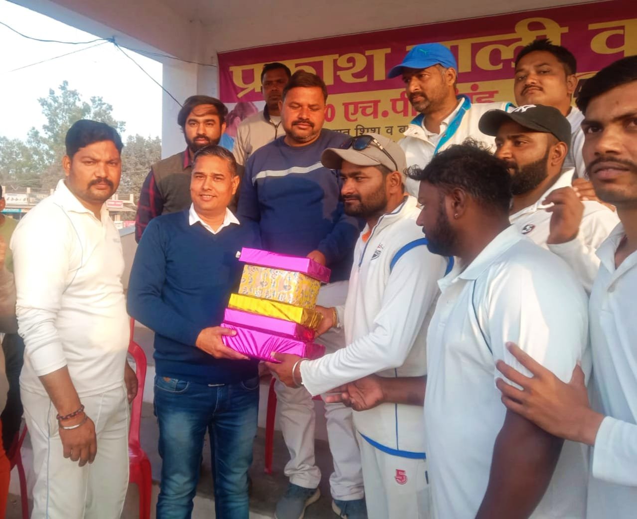 दुद्धी ने प्रकाश पाली राबर्ट्सगंज को हराकर सेमीफाइनल में किया प्रवेश