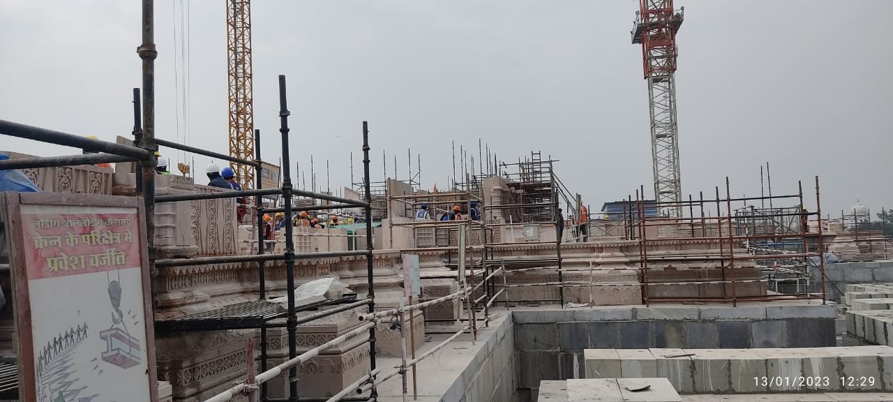 2024 मकरसंक्रांति तक मंदिर के गर्भगृह में भगवान रामलला की हो जाएगी प्राण प्रतिष्ठा