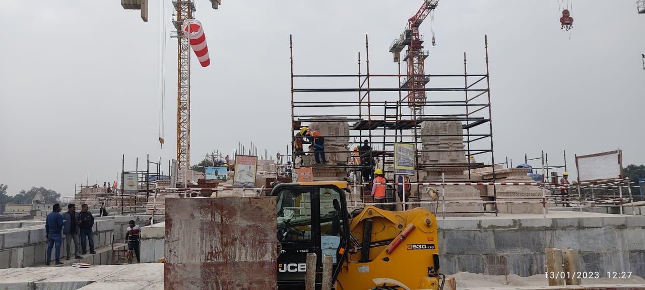 राममंदिर का 60 प्रतिशत से ज्यादा निर्माण पूरा