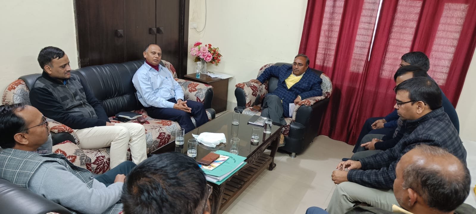 चीफ ने किया कनहर परियोजना का दौरा, संबंधितों को दिये निर्देश