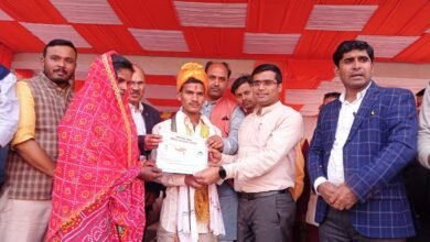 मुख्यमंत्री सामुहिक विवाह में 103 जोड़े बंधे परिणय सूत्र में