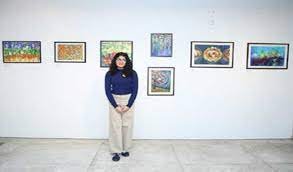 न्यूरो पीड़ित कलाकारों ने पेश की नायाब कलाकृतियां