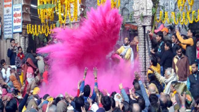 बसंत पंचमी से ब्रज के मन्दिरों में शुरू हो जाती है किशोरीजी एवं श्यामसुन्दर की होली