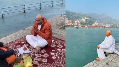 हरिद्वार में विसर्जित हुईं पीएम मोदी की माँ की अस्थियां...