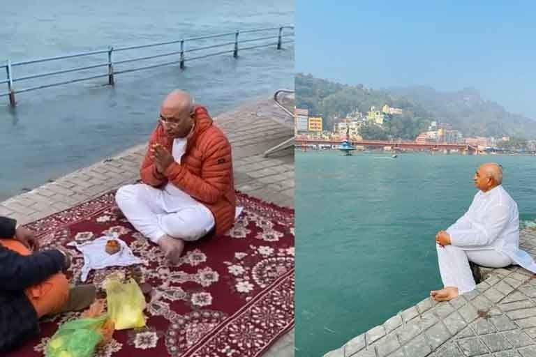 हरिद्वार में विसर्जित हुईं पीएम मोदी की माँ की अस्थियां...