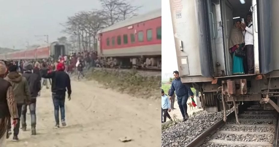 कई बोगियों को छोड़कर आगे बढ़ गई सत्याग्रह एक्सप्रेस