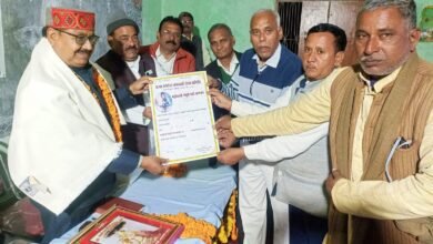प्रख्यात चिकित्सक एवं समाजसेवी डॉ लवकुश को मिला महीयशी नेपुरी देवी सम्मान