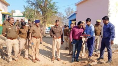 एसडीएम व सीओ ने पत्थरगढ़ी सीमांकन का किया स्थलीय निरीक्षण