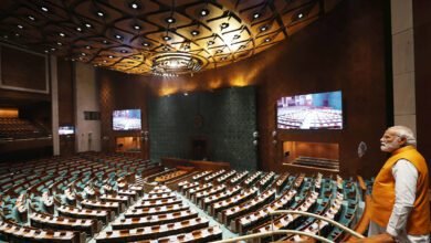 प्रधानमंत्री नरेंद्र मोदी ने नए संसद भवन का किया निरीक्षण