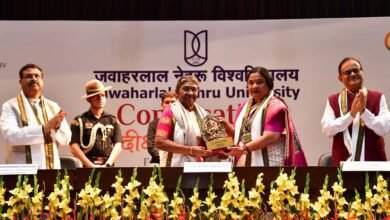 सामाजिक संवेदनशीलता और महिला सशक्तिकरण में समृद्ध योगदान दे रहा है जेएनयू: मुर्मू
