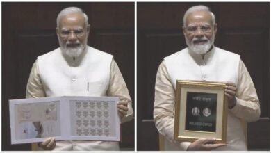Photo of नये संसद भवन के उद्घाटन पर डाक टिकट, 75 रु का सिक्का जारी