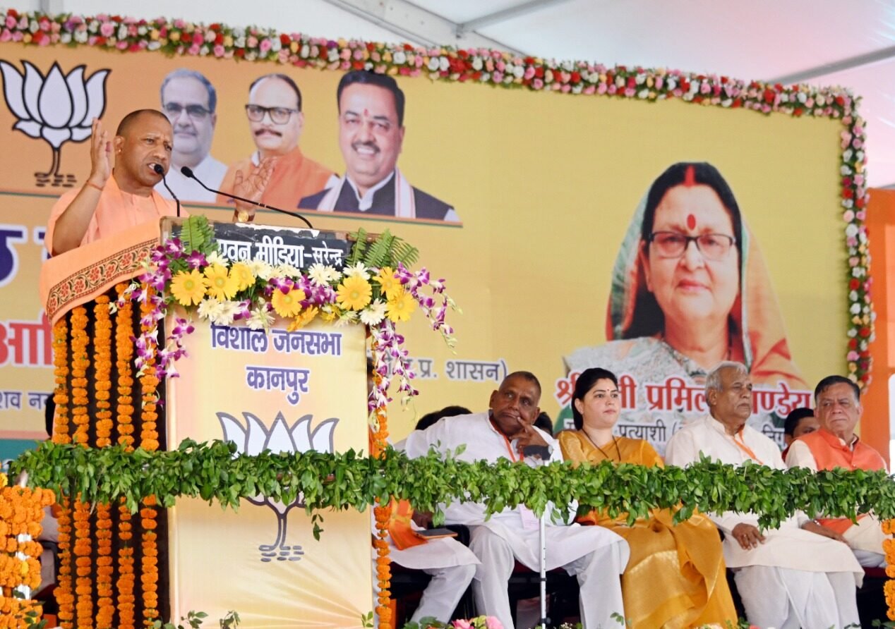 सपा के समय कानपुर में बनते थे कट्टे- आज बन रहा है डिफेंस कॉरिडोर-सीएम योगी