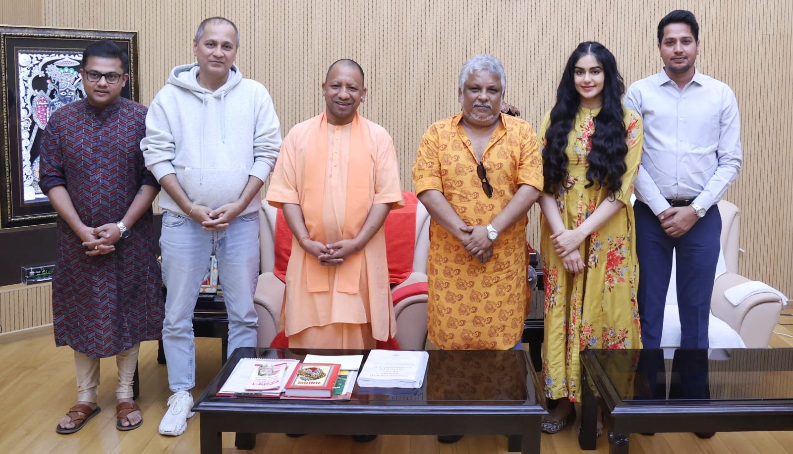 सीएम योगी आदित्यनाथ से मिली 'द केरल स्टोरी' की टीम
