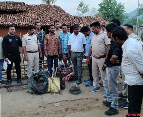शिकारियों से बाघ की खाल- दांत-नाखून समेत कई अंग बरामद- 5 गिरफ्तार