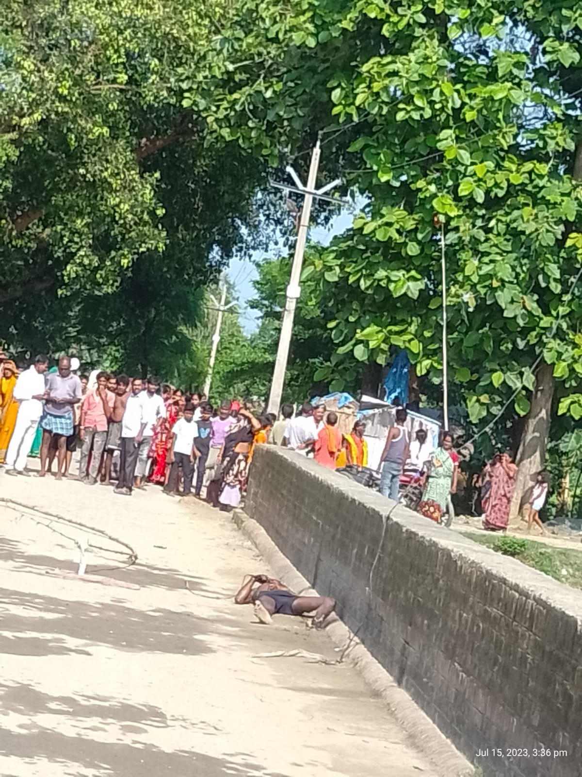 नहर में नहाते समय विद्युत तार की चपेट में आने से 19वर्षीय बालक की हुई मौत