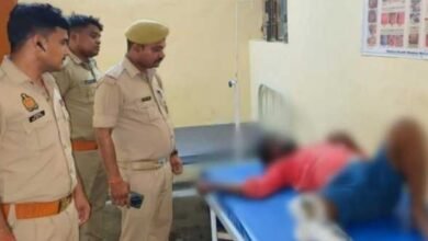 पुलिस और बदमाशों में मुठभेड़, बदमाश सहित पुलिसकर्मी घायल