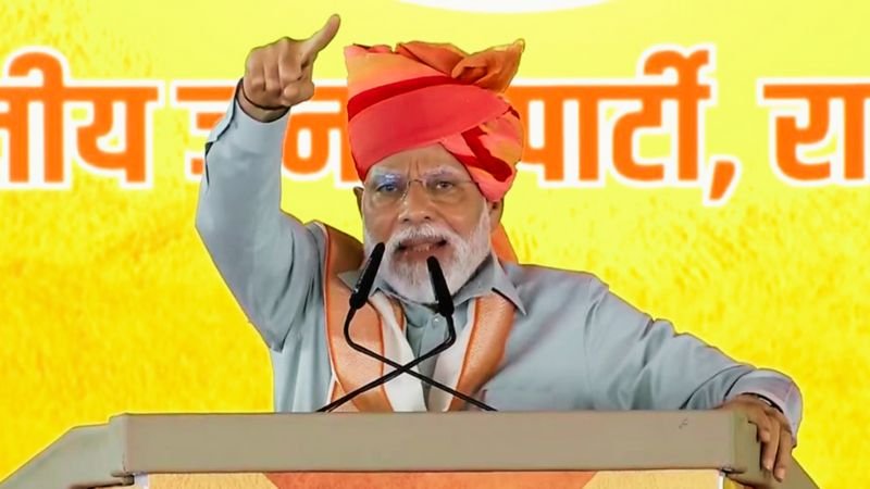 राजस्थान में लाल डायरी चुनाव में कांग्रेस का डिब्बा गोल करेगी : मोदी