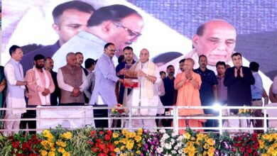 रक्षामंत्री राजनाथ सिंह ने 3,300 करोड़ रुपये से अधिक के निवेश से दो राष्ट्रीय राजमार्ग परियोजनाओं का लोकार्पण और शिलान्यास किया
