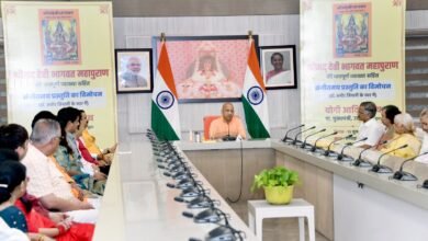 सीएम बोले, आराधना के दौरान जो हम दो शब्द कहते हैं उसका इष्ट से होता है सीधा संवाद