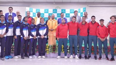 23 साल बाद राजधानी लखनऊ में डेविस कप मैचों के आयोजन पर सीएम योगी ने जताई खुशी, बेहतरीन आयोजन का जताया विश्वास
