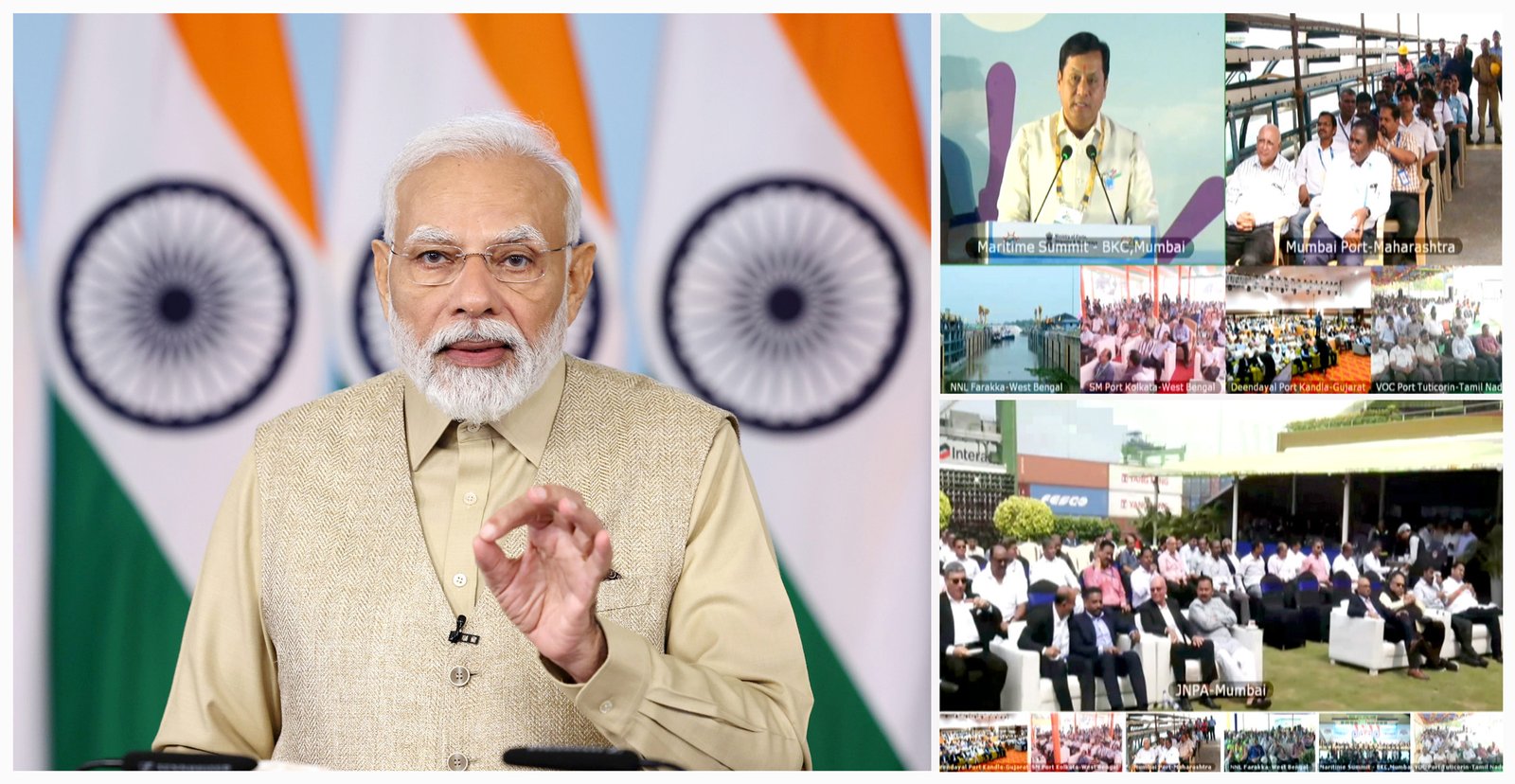 वैश्विक समुद्री उद्योग के कायाकल्प का सामर्थ्य है आईएमईसी में : मोदी