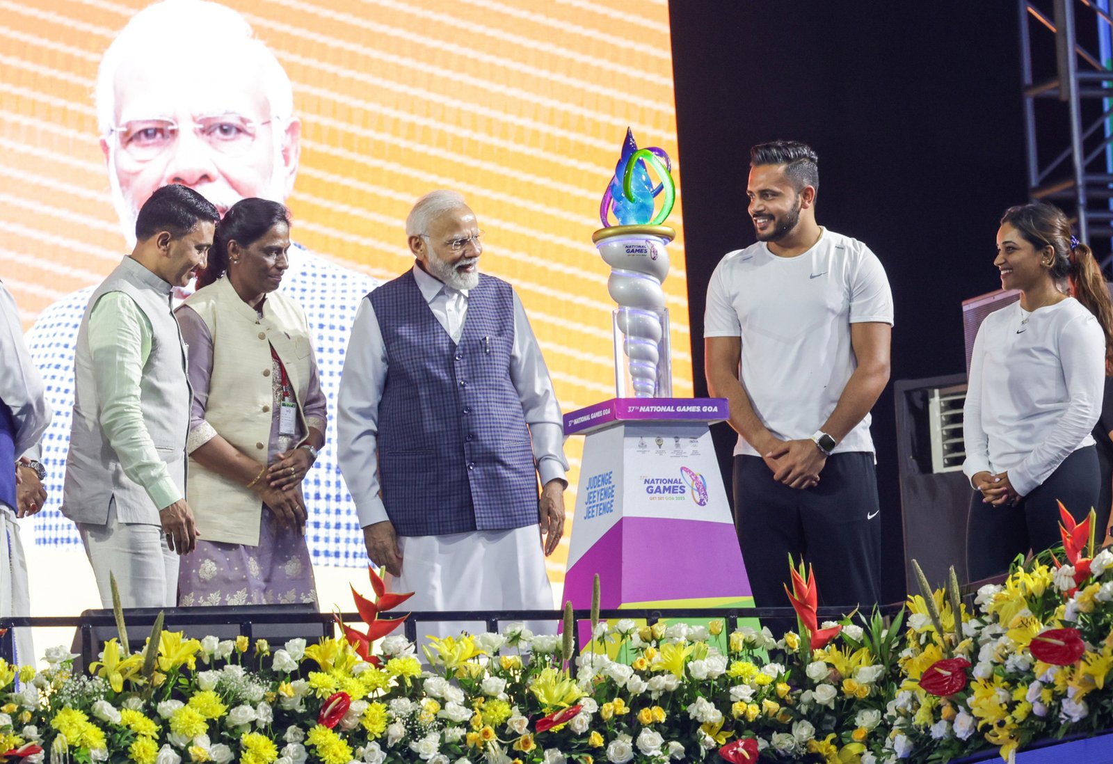 राष्ट्रीय खेल भारत की असाधारण खेल शक्ति का जश्न : मोदी