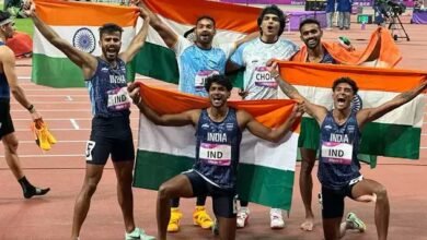 भारत ने एशियाई खेलों में 100वां पदक जीता