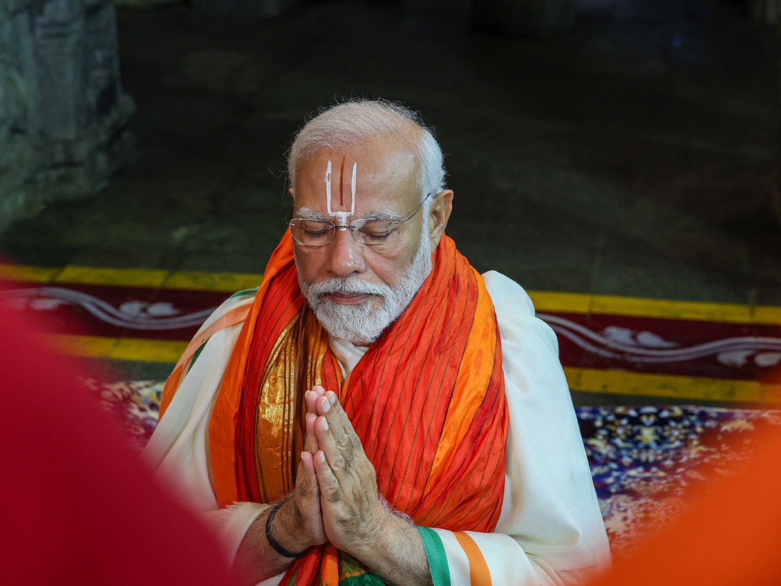 प्रधानमंत्री ने श्री रामलला की प्राण प्रतिष्ठा के लिए 11 दिवसीय विशेष अनुष्ठान की शुरुआत की