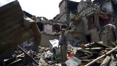 नेपाल में आए विनाशकारी भूकंप में 136 लाेगों की मौत, 141 घायल