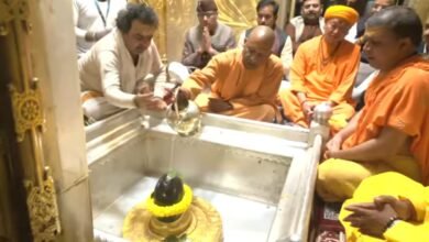 सीएम योगी ने झुकाए बाबा के दर पर शीश,समृद्ध उत्तर प्रदेश के लिए की प्रार्थना