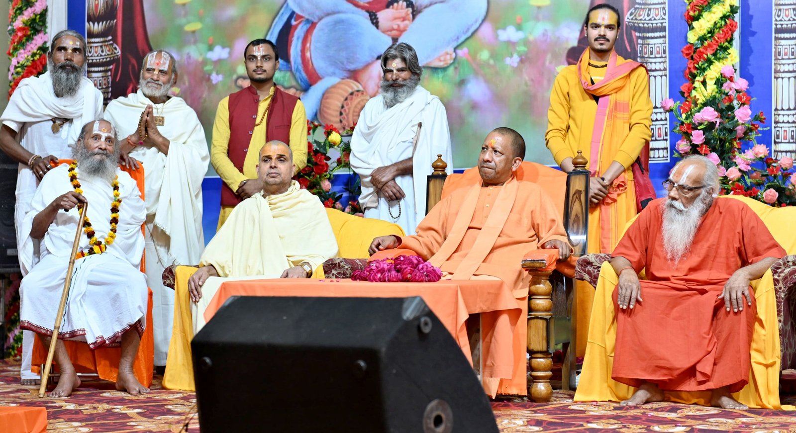 राम शरण दास जी की पुण्यतिथि कार्यक्रम में शामिल हुए सीएम योगी