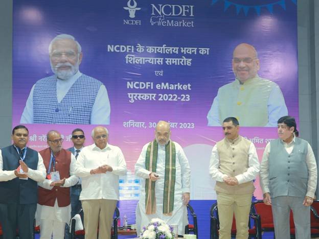 Amit Shah lays foundation stone of NCDFI headquarters in Gandhinagar