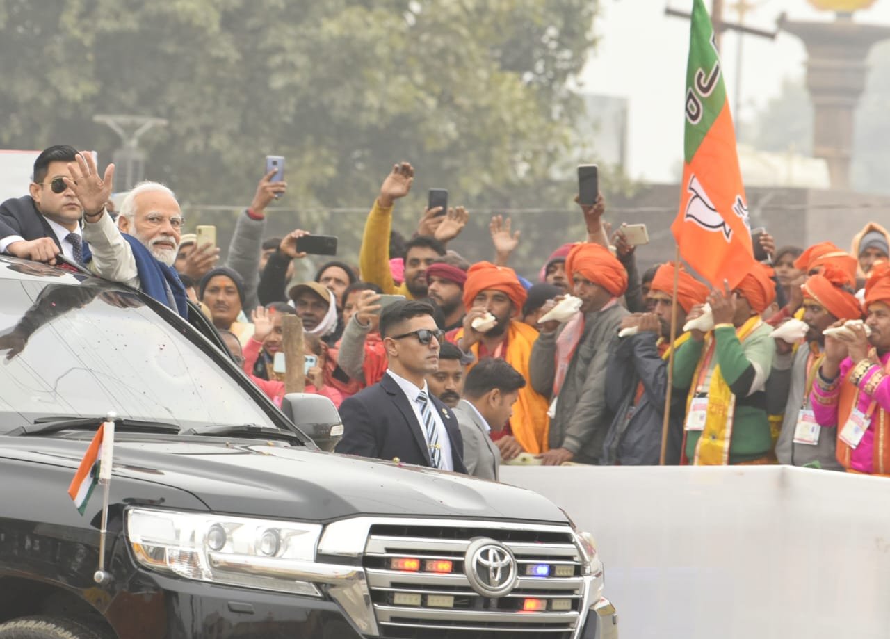 रामोत्सव 2024:कड़ाके की ठंड में भी न डिगा विश्वास, लोग बोले: मोदी है तो मुमकिन है