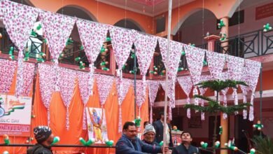 पीपीगंज:हर्षोल्लास के साथ मनाया गया 75 वां गणतन्त्र दिवस