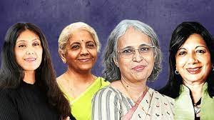 फोर्ब्स की 100 सबसे ताकतवर महिलाओं में से 80 प्रतिशत 50 वर्ष से अधिक आयु की