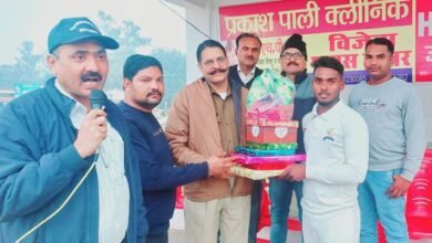 संघर्षपूर्ण मुकाबले में सिंगरौली ने चोपन को 6 रन से किया पराजित