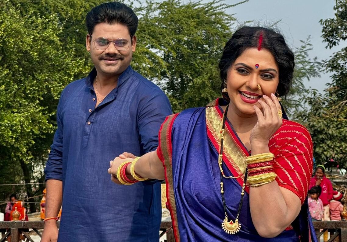 निर्माता प्रदीप सिंह की भोजपुरी फिल्म 'भाभी जी घर पे हैं' की शूटिंग शुरू