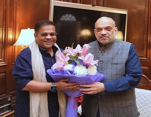 शाह से मिले जूनियर जोगी, भाजपा में जनता कांग्रेस के विलय की अटलकें तेज