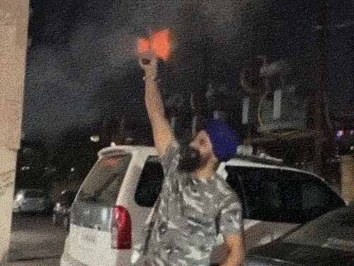 हर्ष फायरिंग का वीडियो वायरल होने के बाद युवक पहुंचा जेल, रिवाल्वर जब्त