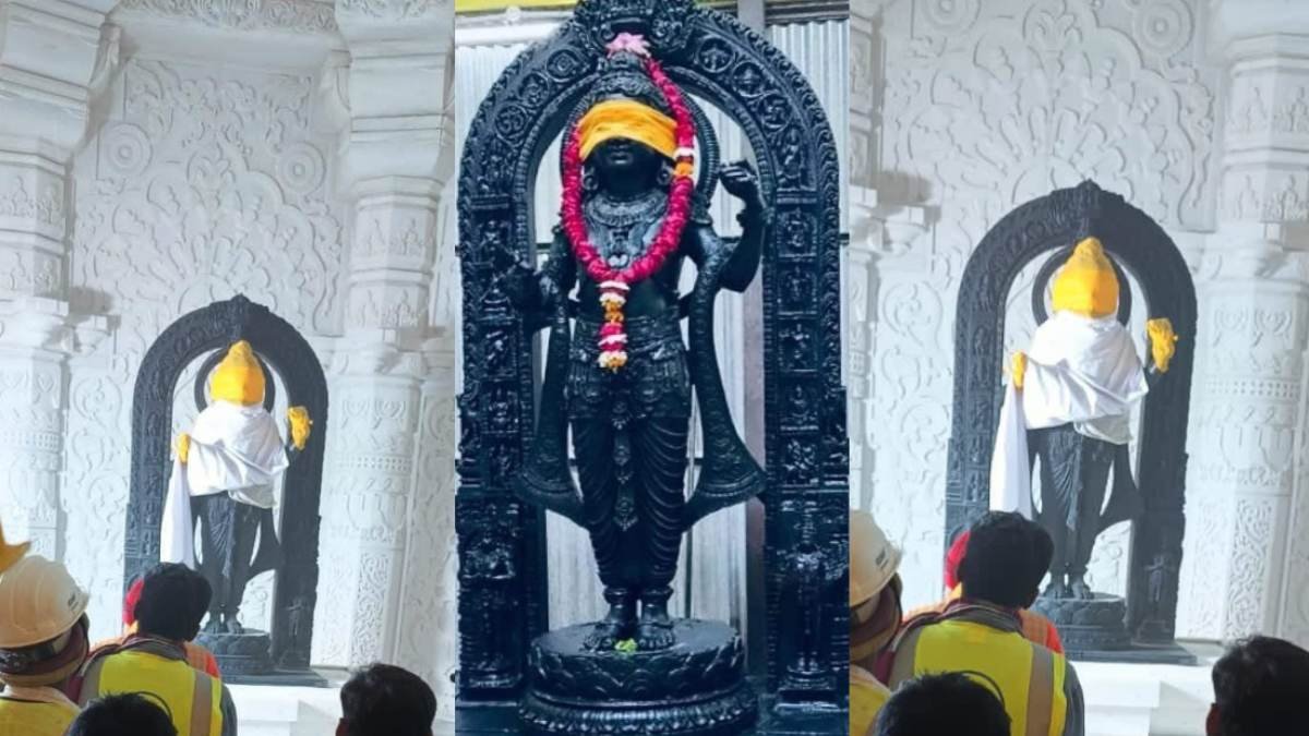 सामने आई रामलला अचल विग्रह की मनमोहक तस्वीर