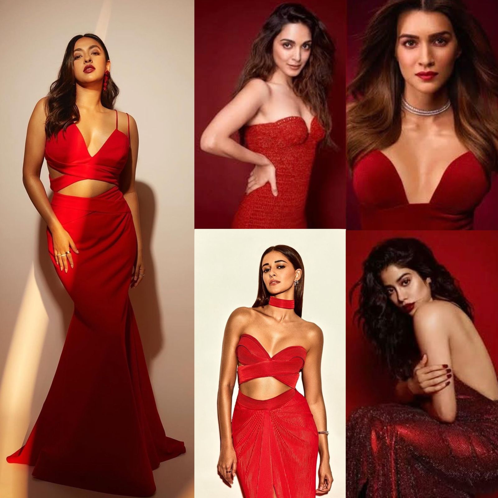 जाह्नवी कपूर से लेकर कियारा आडवाणी तक वैलेंटाइन डे वीक में रेड ड्रेस में लग रही है ये अभिनेत्रियाँ बेहद खुबसूरत