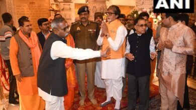 अमिताभ बच्चन ने अयोध्या में किए राम लला के दर्शन